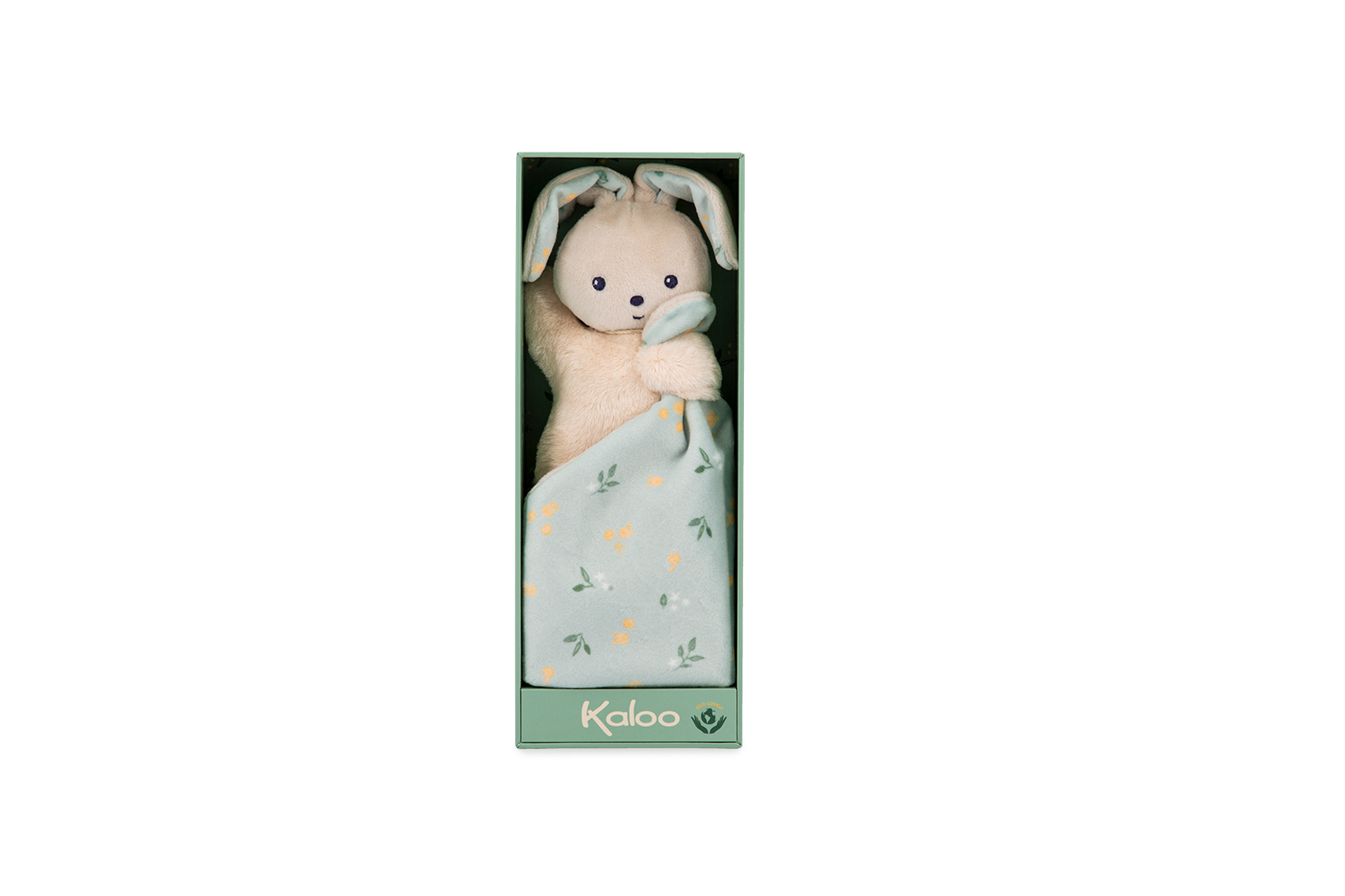 Kaloo - Knuffeldoek konijn mint - Afbeelding 2