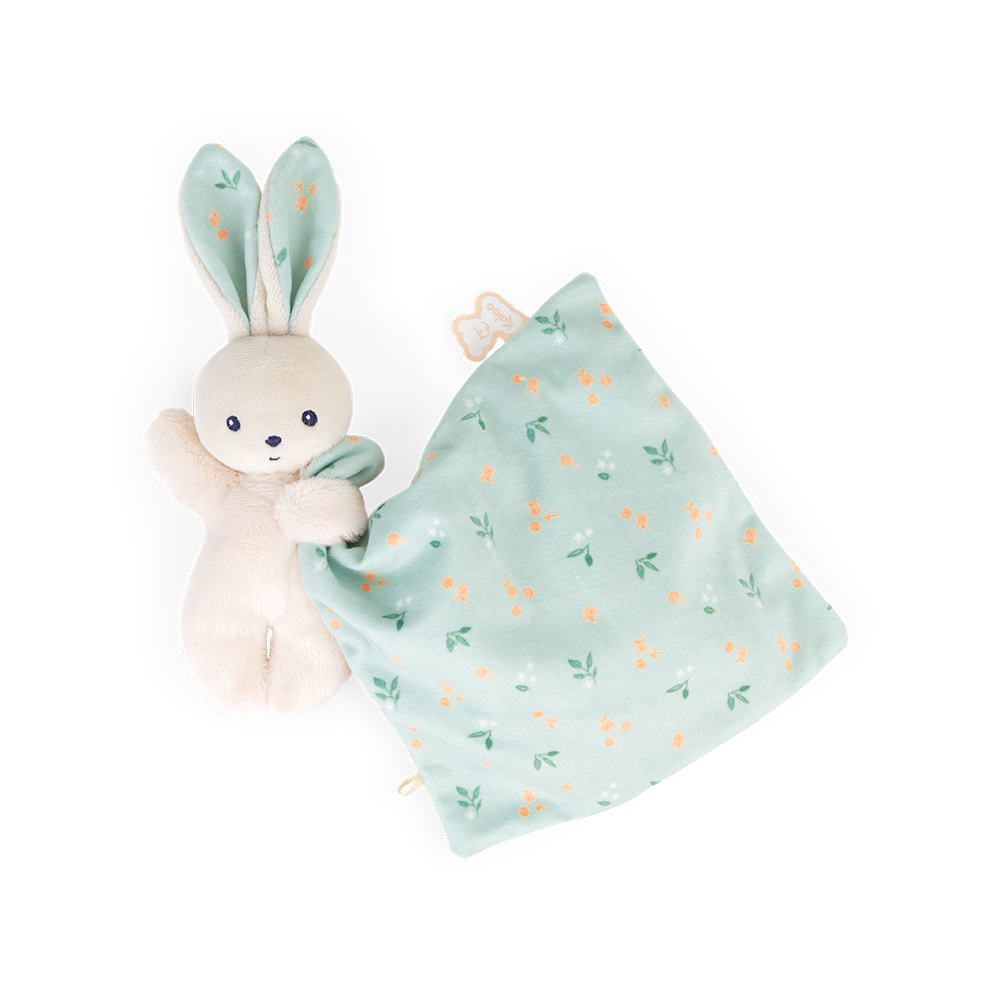 Kaloo - Knuffeldoek konijn mint - Afbeelding 4