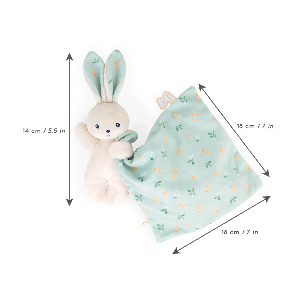Kaloo - Knuffeldoek konijn mint - Afbeelding 5