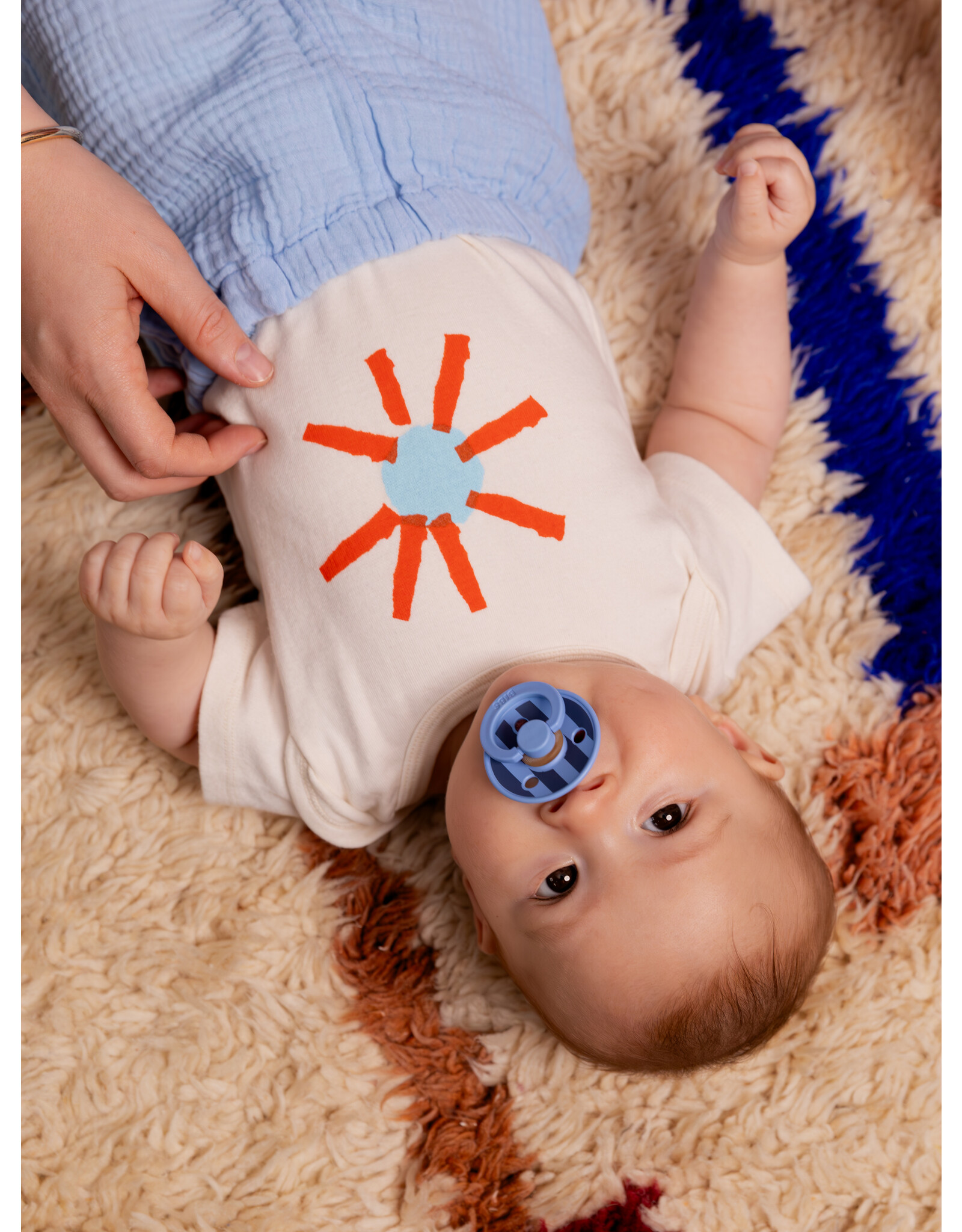 BIBS - BIBS Studio Colour Pin 2 pack Sky blue maat 2 - Afbeelding 4