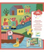 Djeco - stickerboek dieren