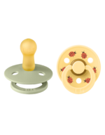 BIBS - Studio 2 pack Sage - Lieveheersbeestje maat 1